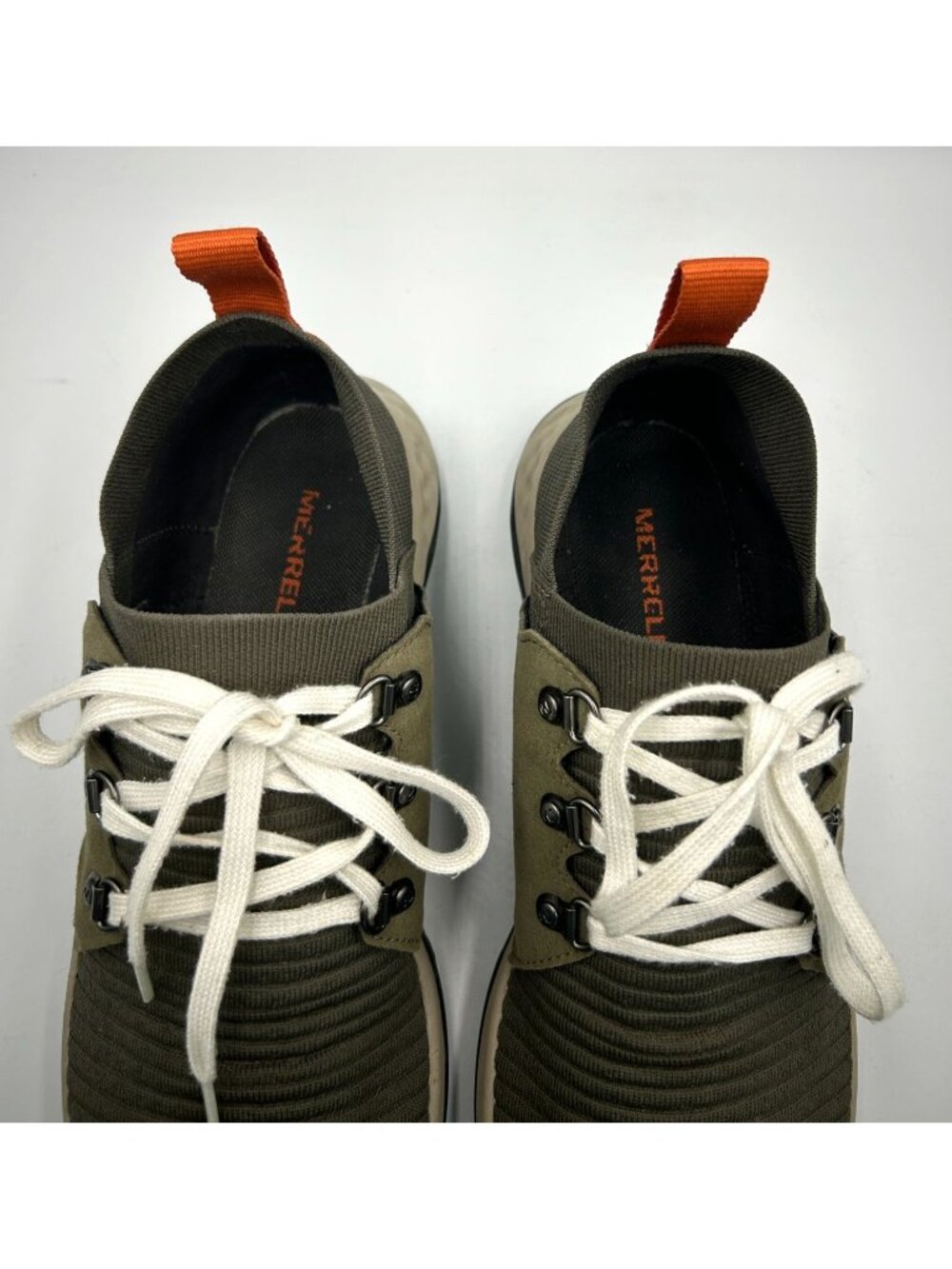 Merrell Men's Olive Green Range AC+ Lace-Up Sneakers Size 12 3292 - Picture 9 of 16